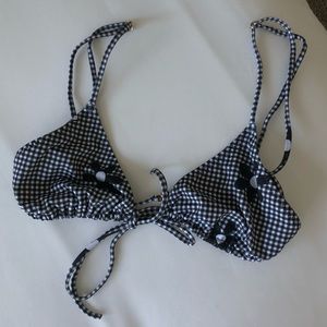 NWOT Heavy Manners Tie Front Top